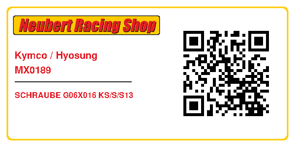 Kymco / Hyosung MX0189
