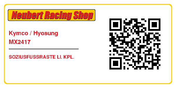 Kymco / Hyosung MX2417