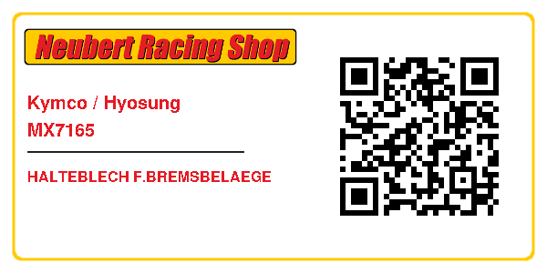 Kymco / Hyosung MX7165