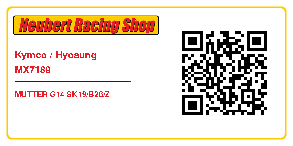 Kymco / Hyosung MX7189