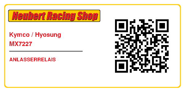 Kymco / Hyosung MX7227
