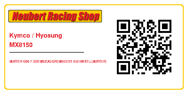 Kymco / Hyosung MX8150