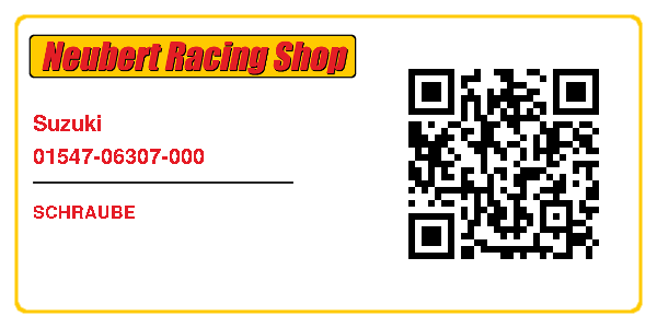 Suzuki 01547-06307-000