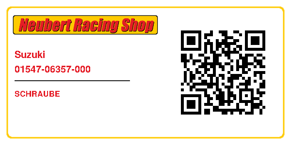 Suzuki 01547-06357-000