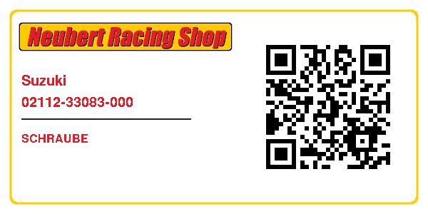 Suzuki 02112-33083-000
