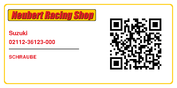 Suzuki 02112-36123-000