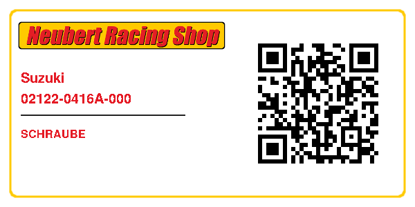 Suzuki 02122-0416A-000