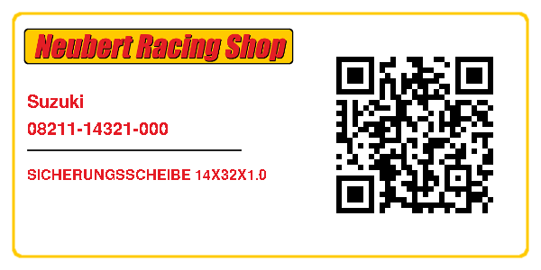 Suzuki 08211-14321-000