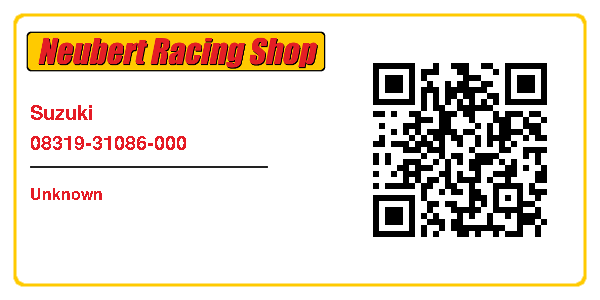 Suzuki 08319-31086-000