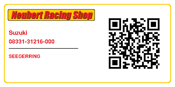 Suzuki 08331-31216-000