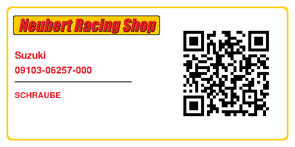 Suzuki 09103-06257-000