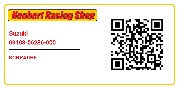 Suzuki 09103-06286-000