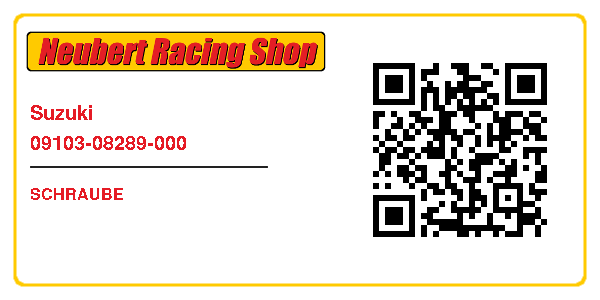 Suzuki 09103-08289-000