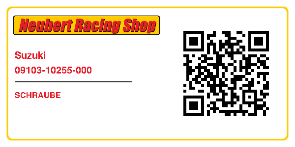 Suzuki 09103-10255-000