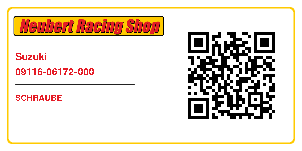 Suzuki 09116-06172-000