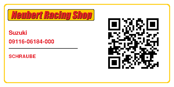 Suzuki 09116-06184-000