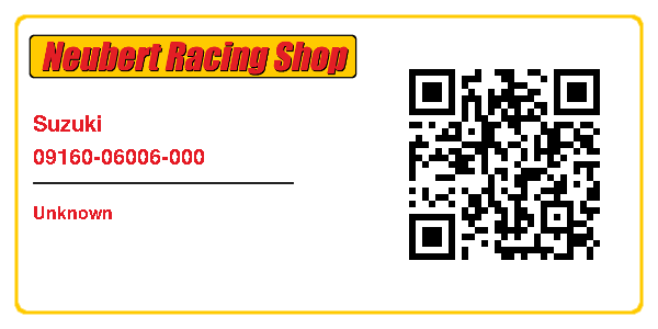 Suzuki 09160-06006-000