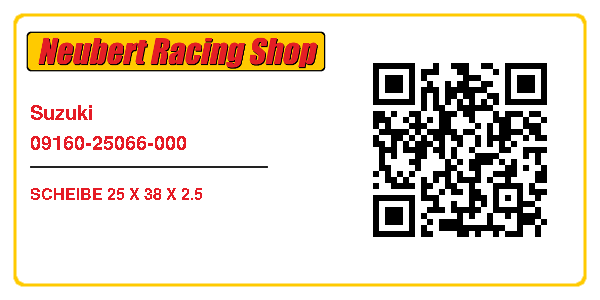 Suzuki 09160-25066-000
