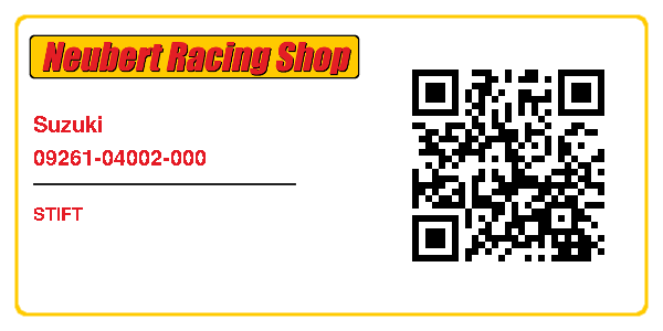Suzuki 09261-04002-000