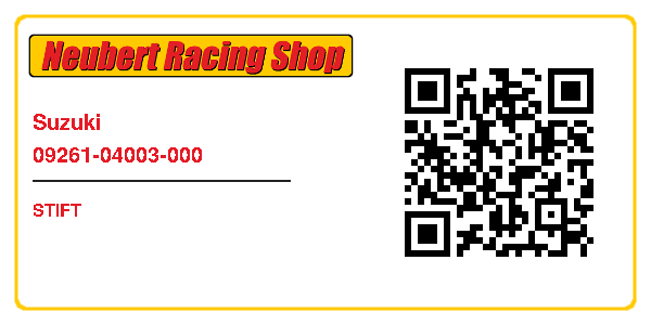 Suzuki 09261-04003-000