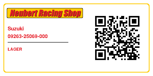 Suzuki 09263-25069-000