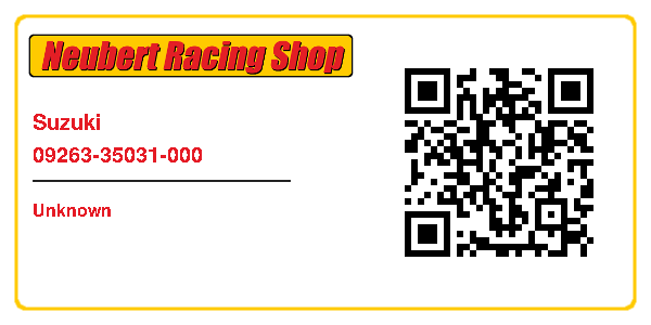 Suzuki 09263-35031-000