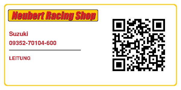 Suzuki 09352-70104-600