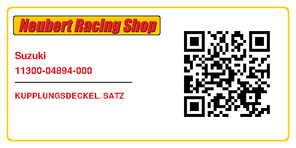 Suzuki 11300-04894-000