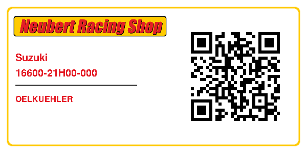 Suzuki 16600-21H00-000