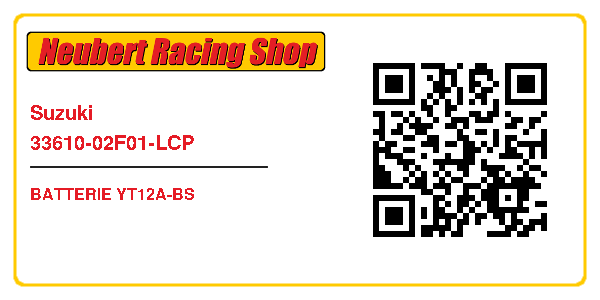 Suzuki 33610-02F01-LCP