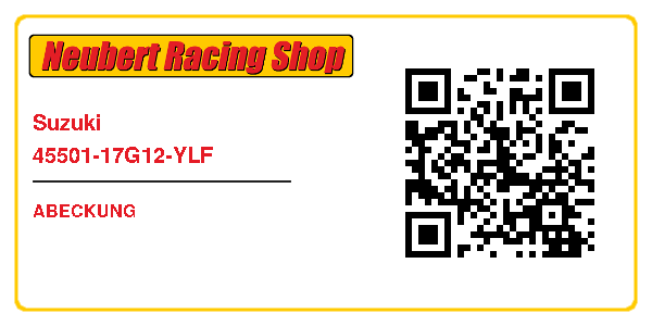 Suzuki 45501-17G12-YLF