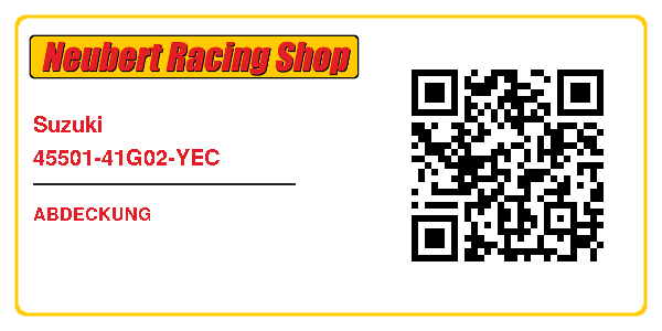 Suzuki 45501-41G02-YEC