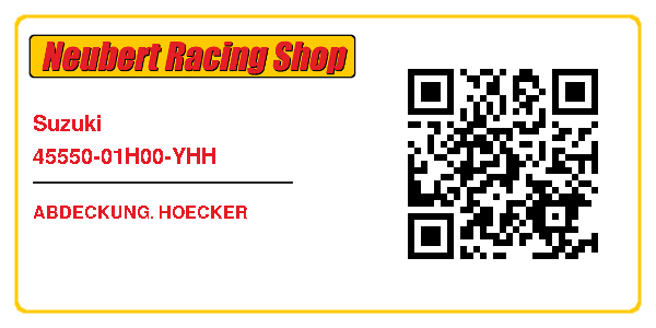 Suzuki 45550-01H00-YHH