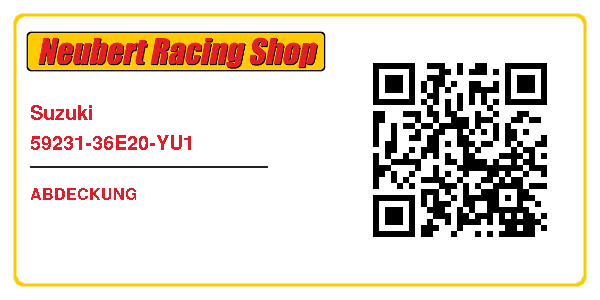 Suzuki 59231-36E20-YU1
