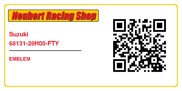 Suzuki 68131-28H00-FTY