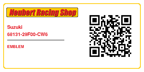 Suzuki 68131-29F00-CW6
