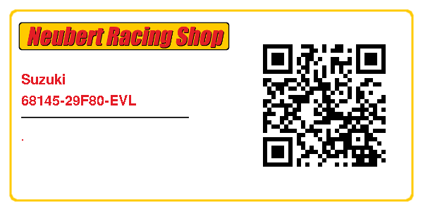 Suzuki 68145-29F80-EVL