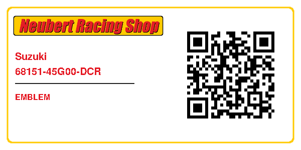 Suzuki 68151-45G00-DCR