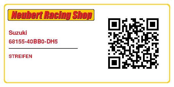 Suzuki 68155-40BB0-DH5