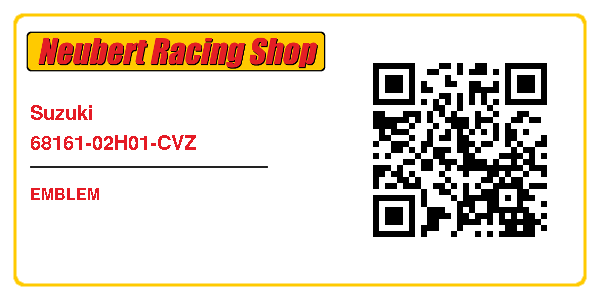 Suzuki 68161-02H01-CVZ
