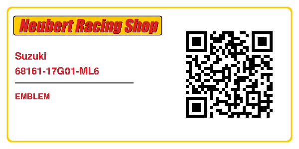 Suzuki 68161-17G01-ML6