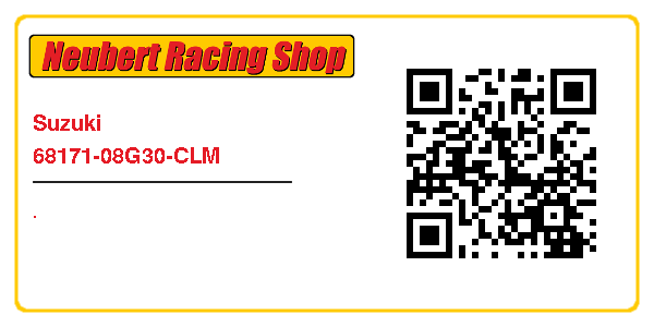 Suzuki 68171-08G30-CLM