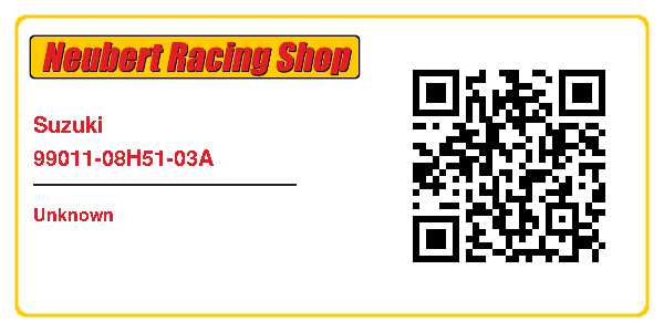 Suzuki 99011-08H51-03A