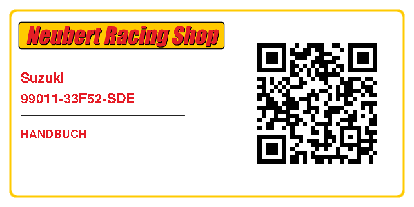 Suzuki 99011-33F52-SDE