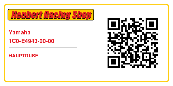 Yamaha 1C0-E4943-00-00