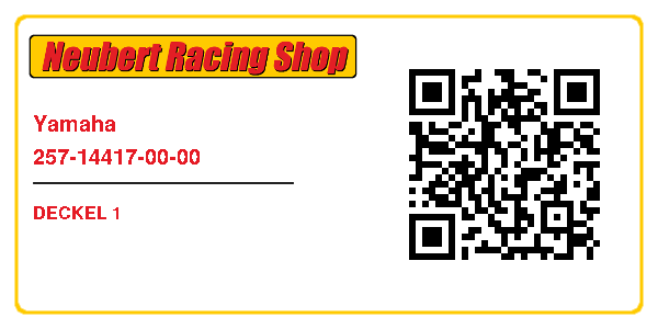 Yamaha 257-14417-00-00