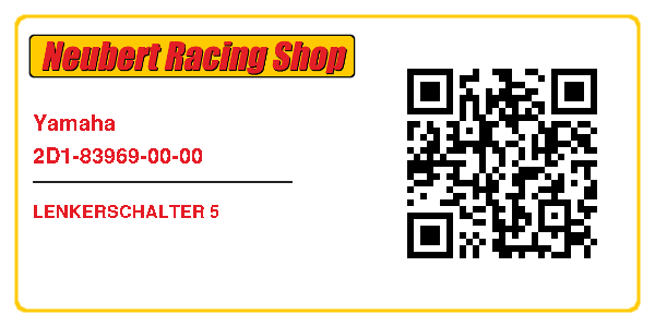 Yamaha 2D1-83969-00-00