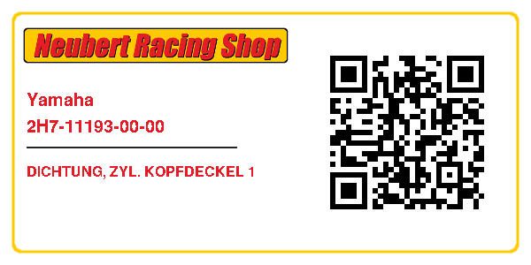 Yamaha 2H7-11193-00-00