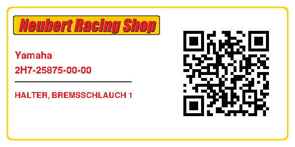 Yamaha 2H7-25875-00-00
