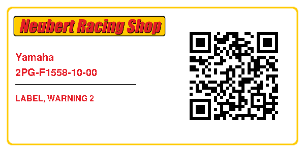 Yamaha 2PG-F1558-10-00